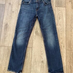 Banana Republic Men's Dark Blue Straight Jeans